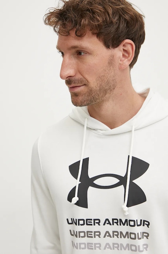 Суичър за трениране Under Armour Rival бял 1386047