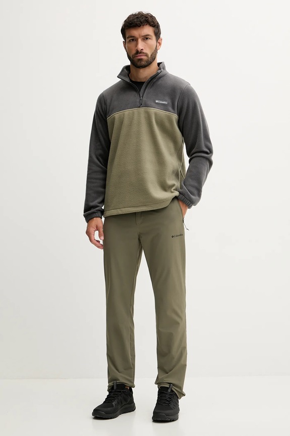Columbia fleece sweatshirt Steens Mountain Half Zip 1620191 gray AW25