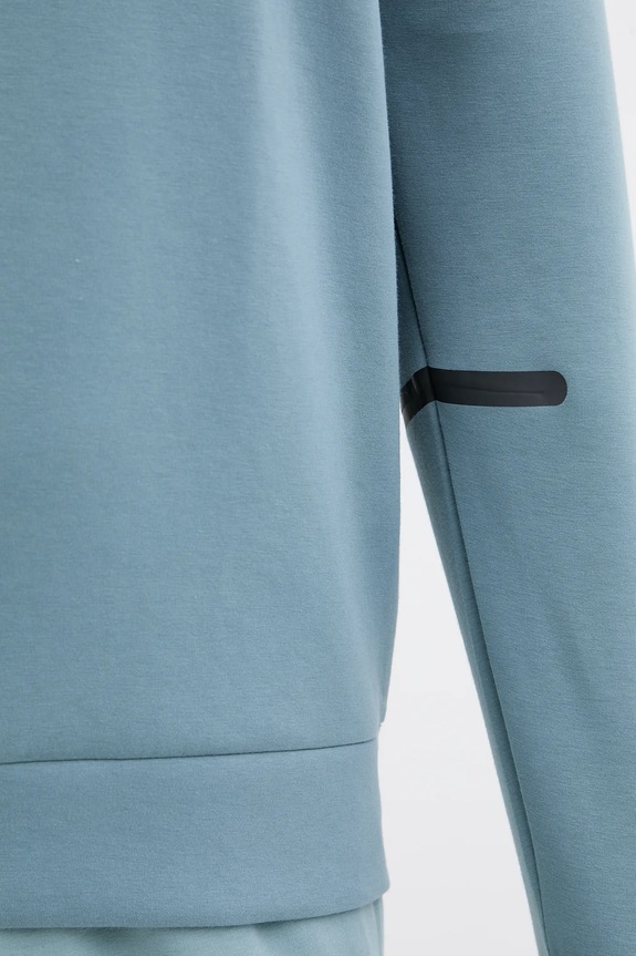 Under Armour bluză Unstoppable Fleece Crew 1389351 turcoaz