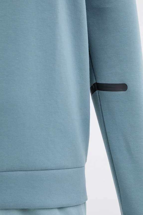 Under Armour bluză Unstoppable Fleece Crew 1389351 turcoaz