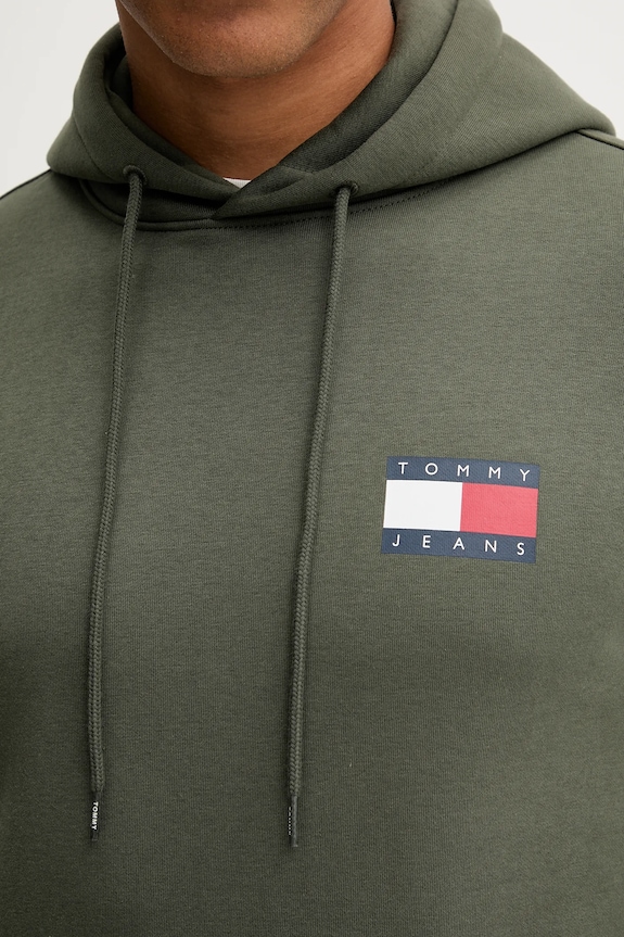 Μπλούζα Tommy Jeans DM0DM20738 πράσινο