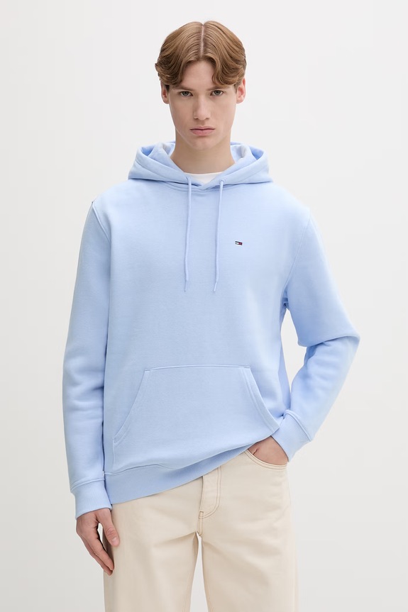 Tommy Jeans μπλούζα με κουκούλα Ανδρική μπλε DM0DM20742