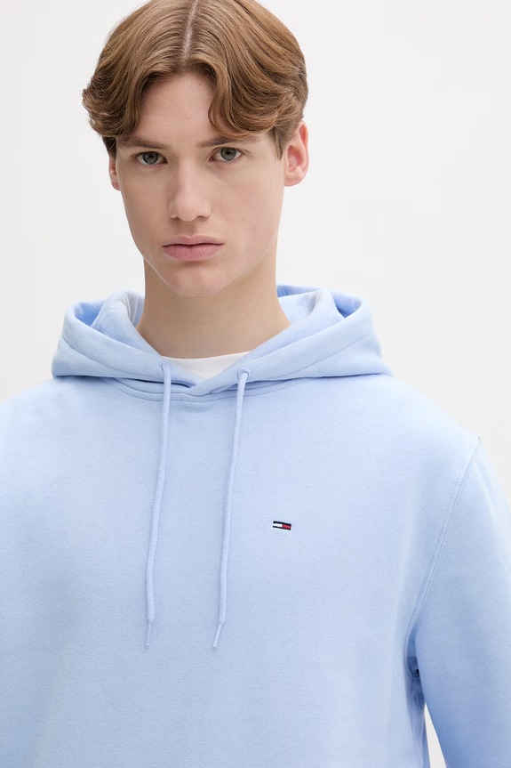 Tommy Jeans μπλούζα με κουκούλα Ανδρική μπλε DM0DM20742