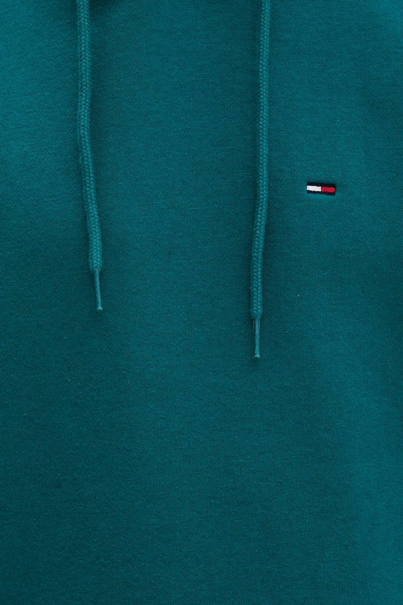 Tommy Jeans felpa con cappuccio da uomo DM0DM20742 turchese