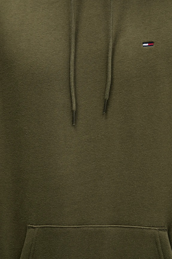 Tommy Jeans Μπλούζα με κουκούλα ανδρική DM0DM20742 πράσινο