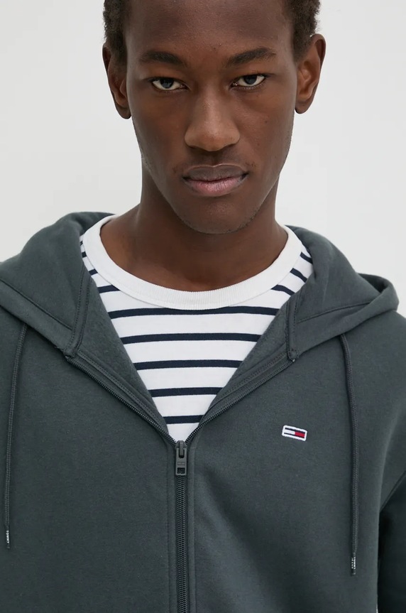 Dukserica Tommy Jeans siva DM0DM20743