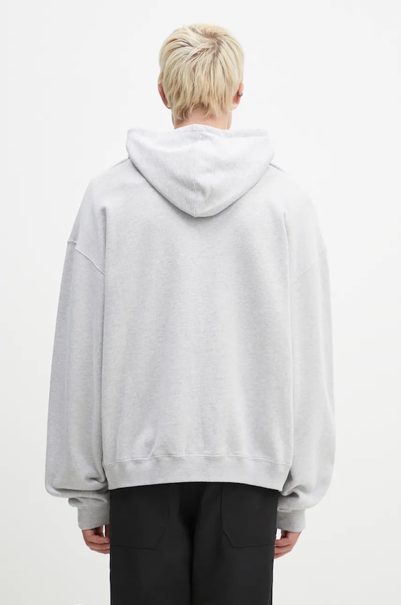 Ρούχα Μπλούζα AMBUSH Zip Up Sweatshirt BMBE003F24FLE0020505 γκρί