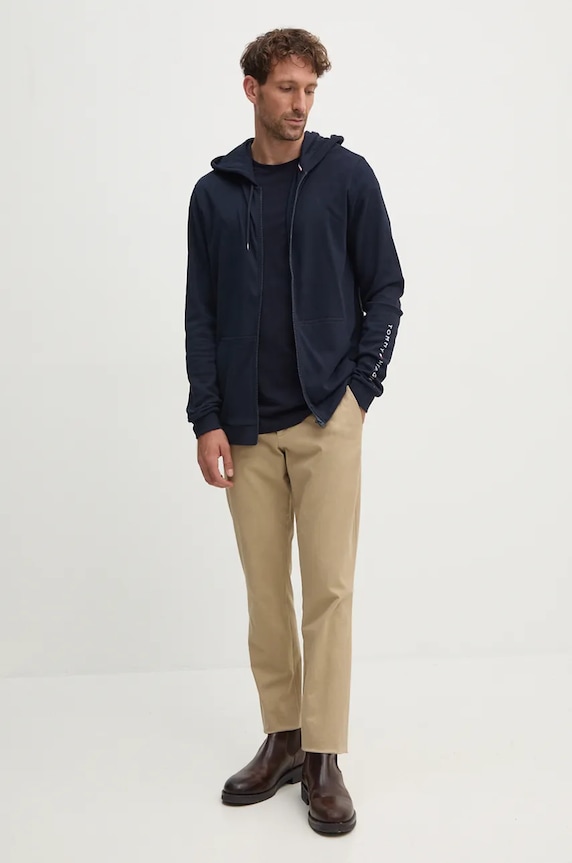 Mikina Tommy Hilfiger UM0UM03347 námořnická modř NC24