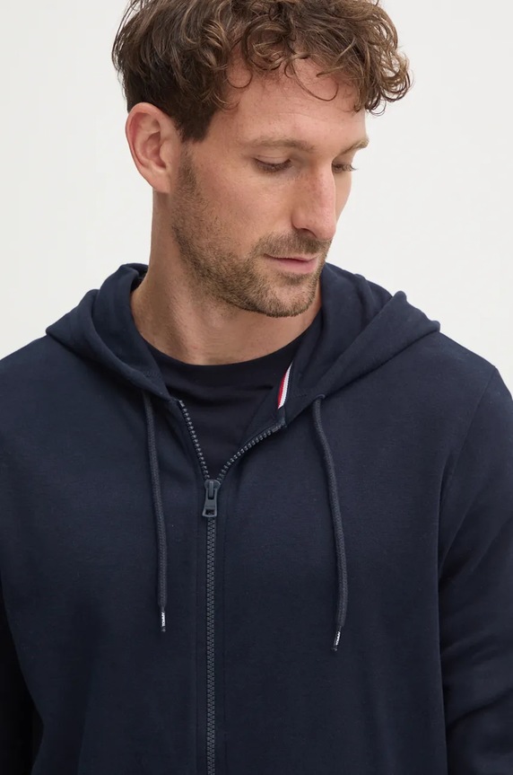 Mikina Tommy Hilfiger námořnická modř UM0UM03347