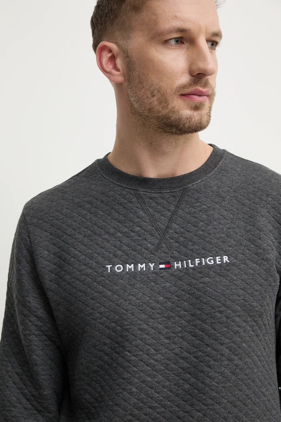 Dukserica Tommy Hilfiger siva UM0UM03453