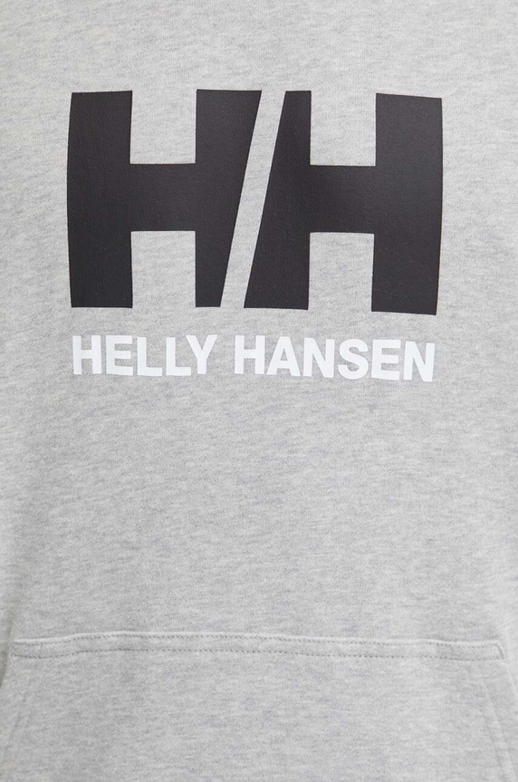 Pamučna dukserica Helly Hansen HH LOGO 30394 siva