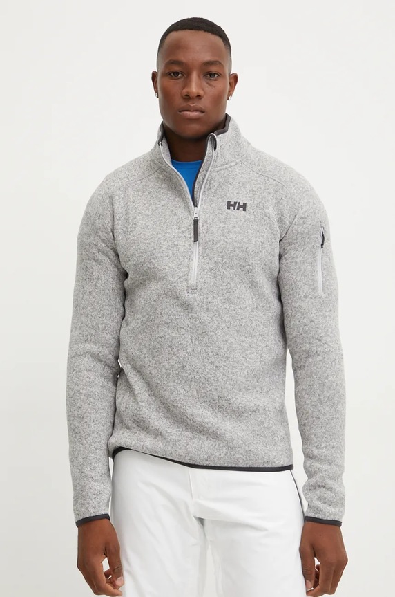Αθλητική μπλούζα Helly Hansen Varde χωρίς κουκούλα γκρί 49430