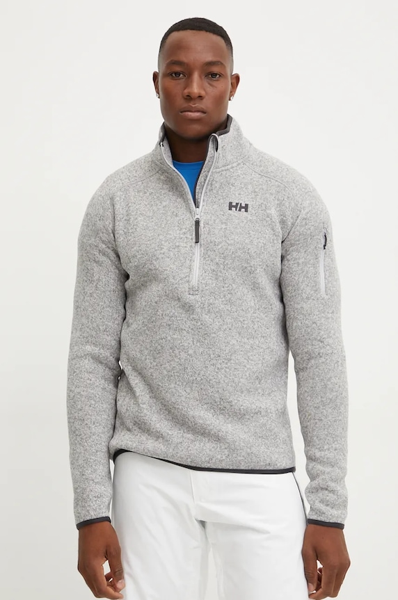 Αθλητική μπλούζα Helly Hansen Varde χωρίς κουκούλα γκρί 49430