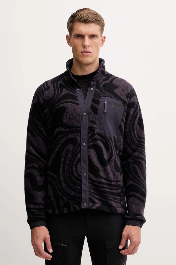 Helly Hansen bluza sportowa Panorama bez kaptura fioletowy 63349