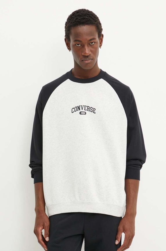 Converse bluza pozostałe szary 10027641.A03