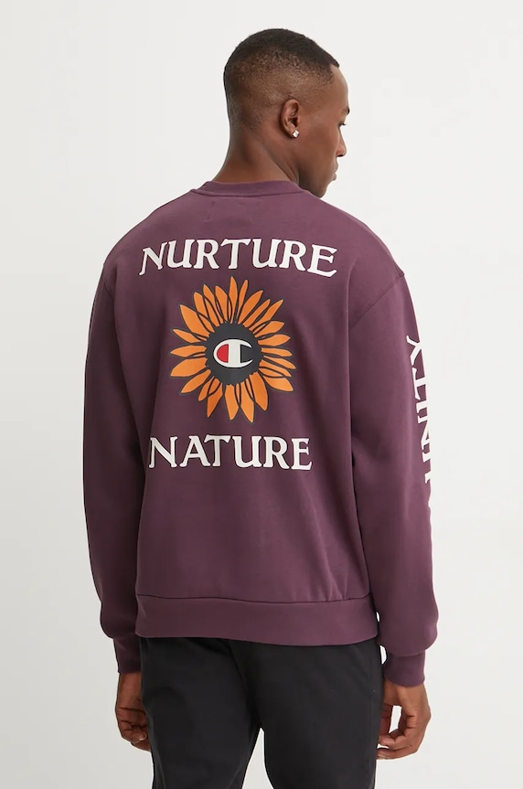 Champion bluza fioletowy 220427