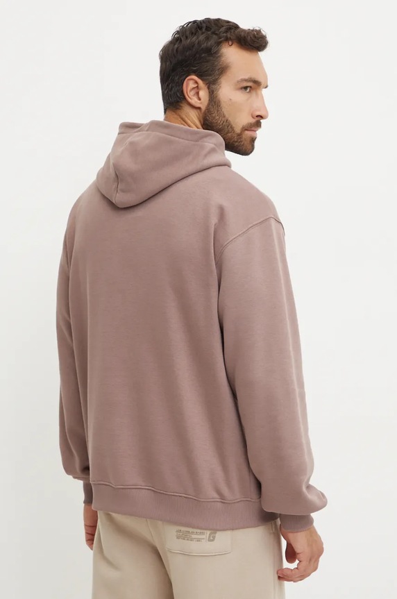 Odzież Fila bluza Borgholm FAU0148 brązowy