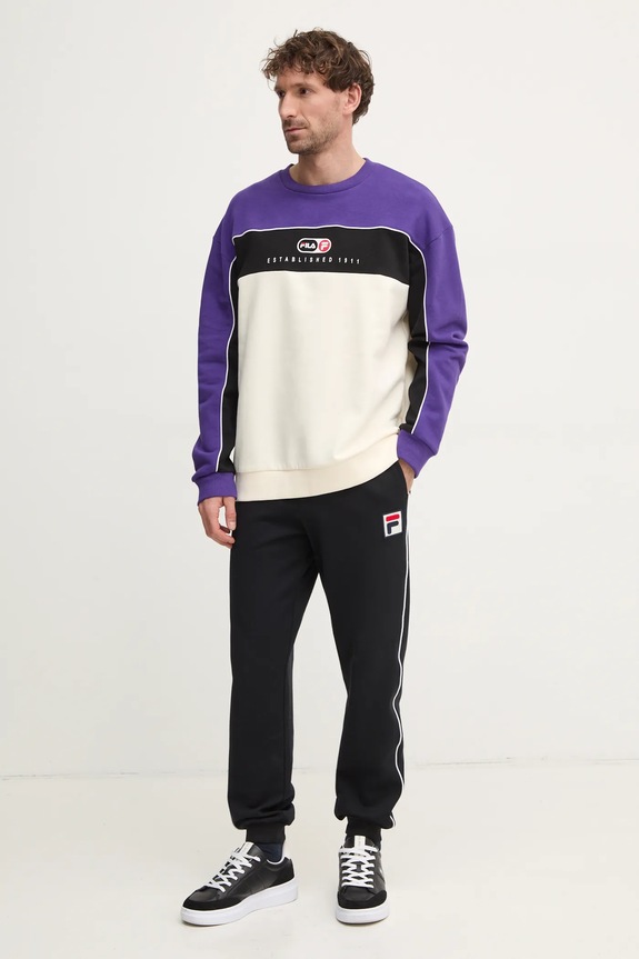 Суичър Fila La Paz FAM0795 виолетов AW24
