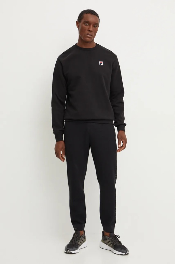 Суичър Fila Ligonier FAM0790 черен AW24