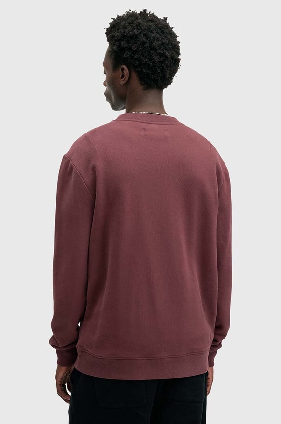 Odjeća AllSaints Dukserica M037NB bordo