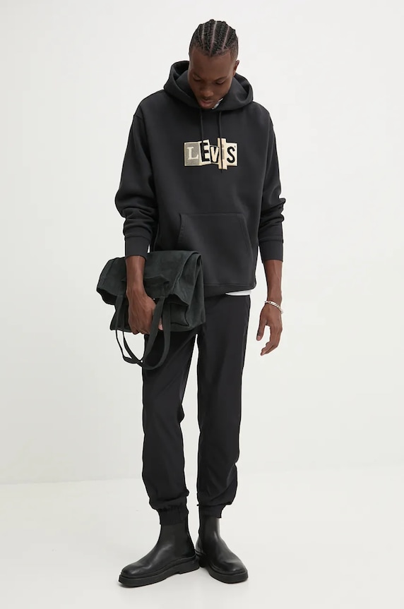 Mikina Levi's Levi's Skateboarding A1008.0011 černá AW24