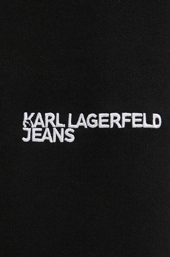 Karl Lagerfeld Jeans bluza bawełniana 246D1801 czarny