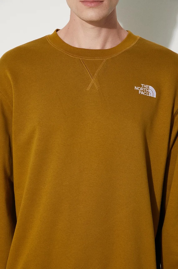 The North Face bluza Essential Relaxed Crew zielony NF0A89ET1OB1