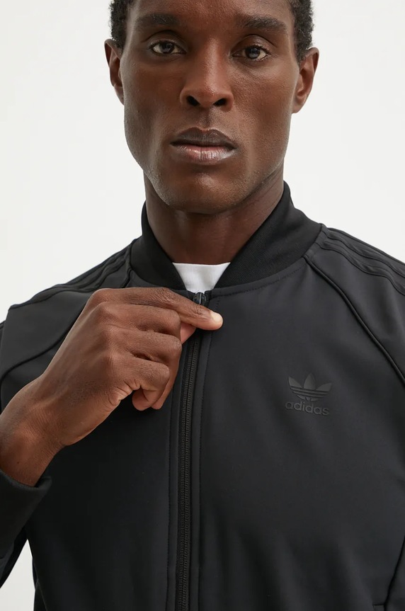 Dukserica adidas Originals BONDED SST TT crna IW0998