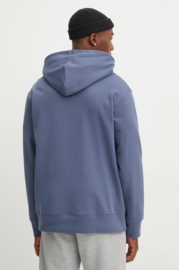 Odjeća Pamučna dukserica adidas Originals IY2260 plava