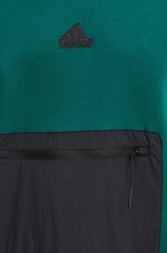 Суичър adidas City Escape IY1523 зелен