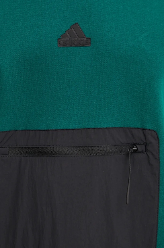 Суичър adidas City Escape IY1523 зелен