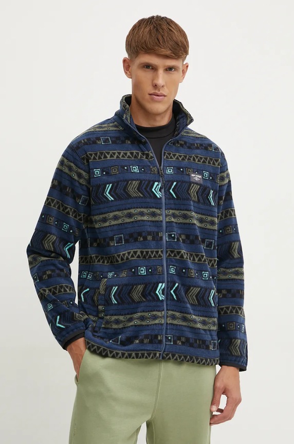 Fleecová mikina Rip Curl FUN TIMES bez kapuce námořnická modř 052MFL
