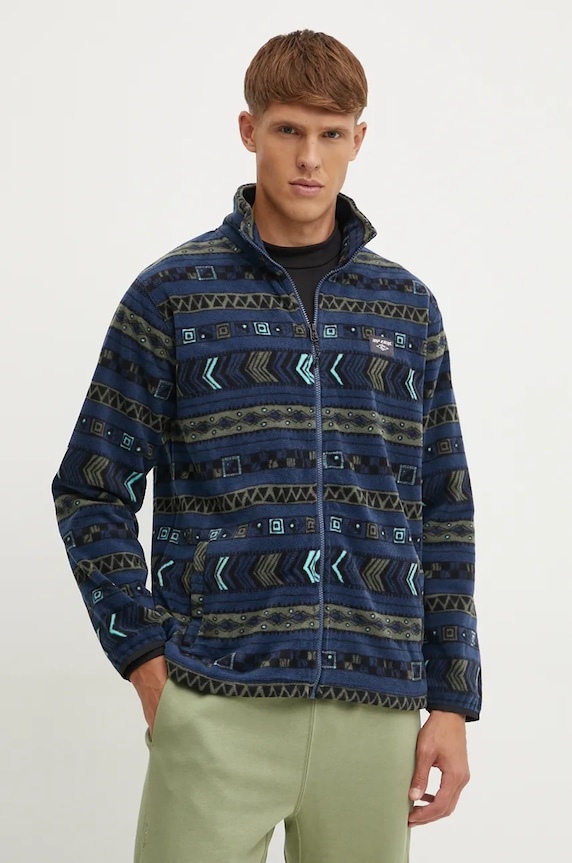 Fleecová mikina Rip Curl FUN TIMES bez kapuce námořnická modř 052MFL
