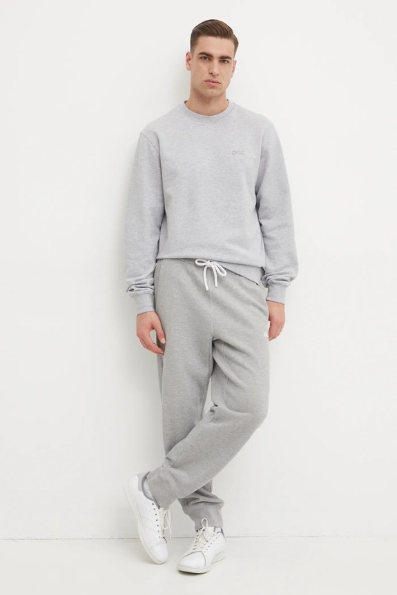 POC felpa in cotone 61651 grigio SS25