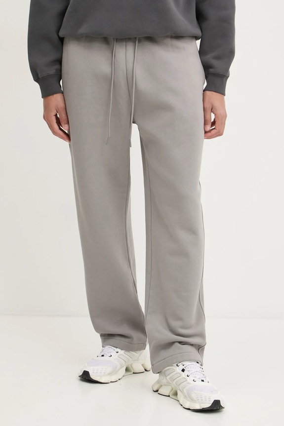 Abercrombie & Fitch spodnie dresowe dzianina szary KI134.4100.130