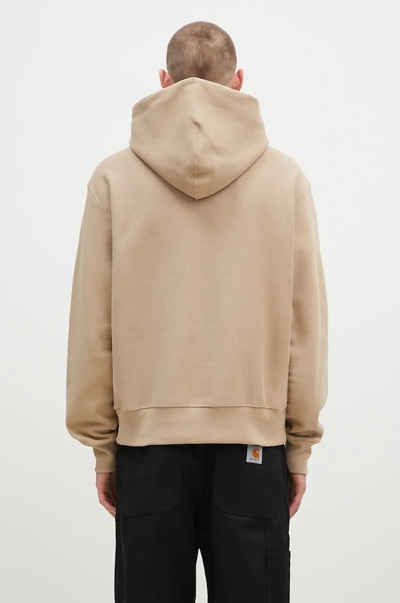 Odzież Champion bluza Hooded Sweatshirt 220705 beżowy
