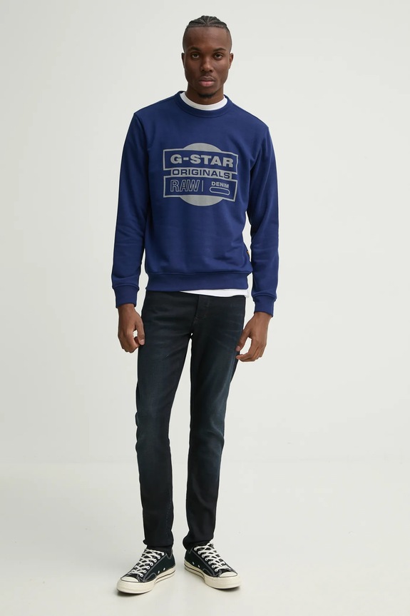 G-Star bluza D25441.D797 granatowy AW24