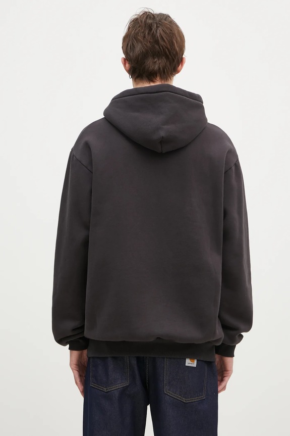 Clothing Butter Goods sweatshirt Basic Pullover Hood BG243203 black