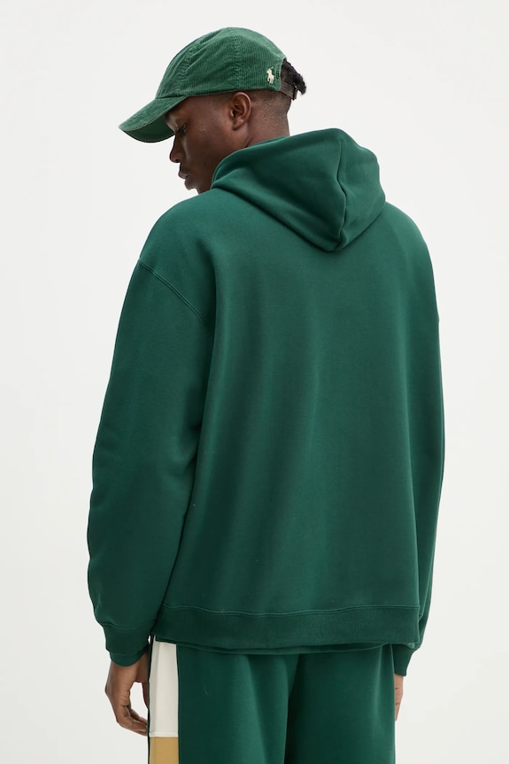 Îmbrăcăminte Converse hanorac de bumbac 10027083.A03 verde