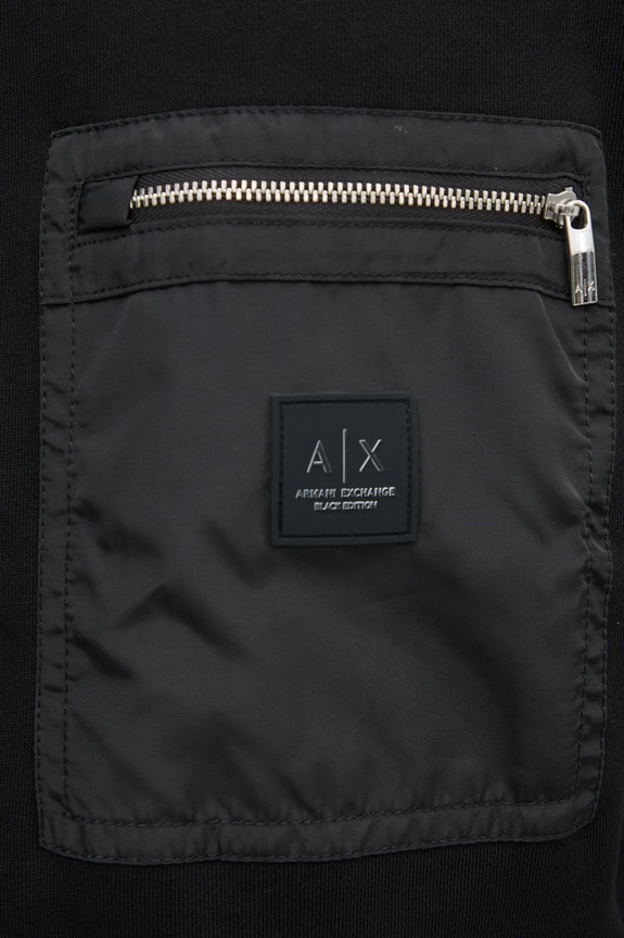 Armani Exchange bluza bawełniana czarny XM000121.AF10830