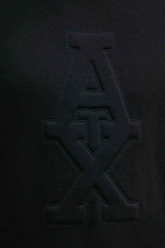 Armani Exchange bluza bawełniana 6DZMLF.ZJ4XZ czarny