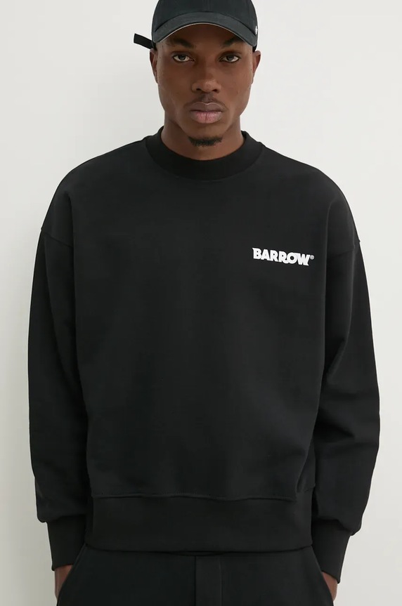 Barrow bluza F4BWUASW133 negru AW24