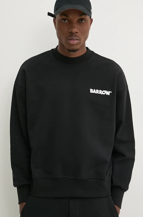 Barrow bluza F4BWUASW133 negru AW24