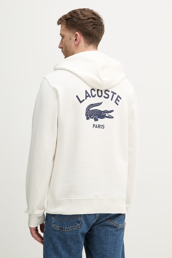 Lacoste felpa in cotone beige SH2740