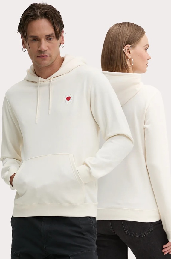 Кофта Converse з капюшоном бежевий 10026889.A02
