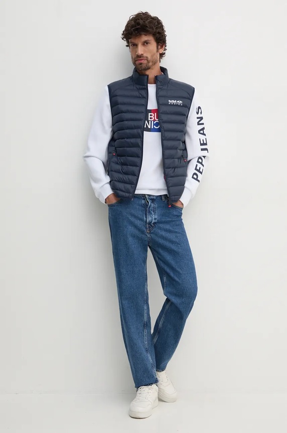 Ρούχα Μπλούζα Red Bull Racing x Pepe Jeans RU580007 λευκό