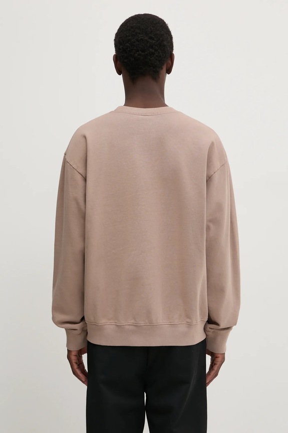 Sporty & Rich cotton sweatshirt NY Health Club ST071512043BE05 beige