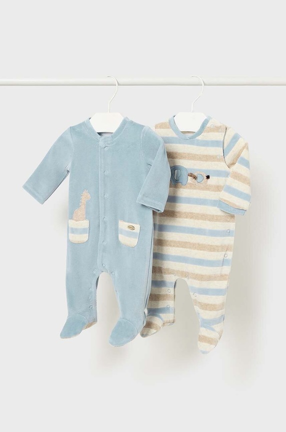 Kombinezon za bebe Mayoral Newborn 2-pack Proizvod za bebe plava 2794.1F.Newborn.9BYH