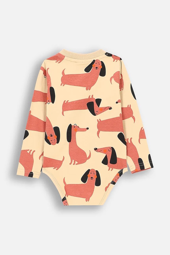 Coccodrillo pamut baba body ZC4112103BBN bézs AW24