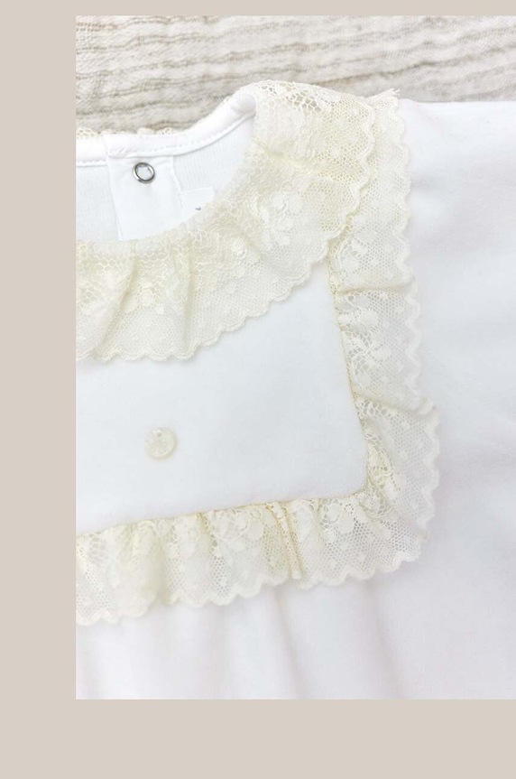 Tartine et Chocolat pajacyk niemowlęcy TZ54190 beżowy AW24